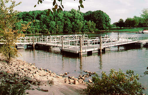 Boat Dock at Ramsey Creek