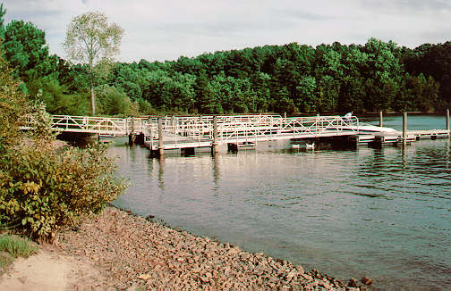 Boat Dock at Ramsey Creek