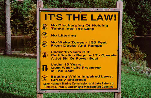 It's The Law information for Lake Norman