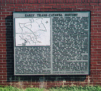 This marker is located at the Cowans Ford Dam overlook on Highway 73